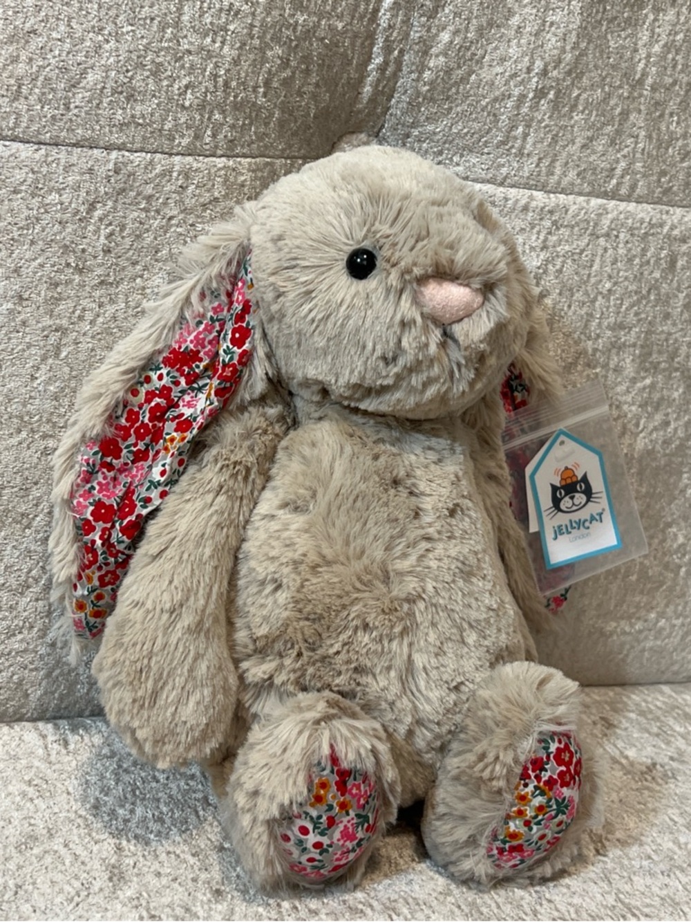 Jellycat Retired Medium Blossom Posy Bunny NWT - Picture 4 of 9